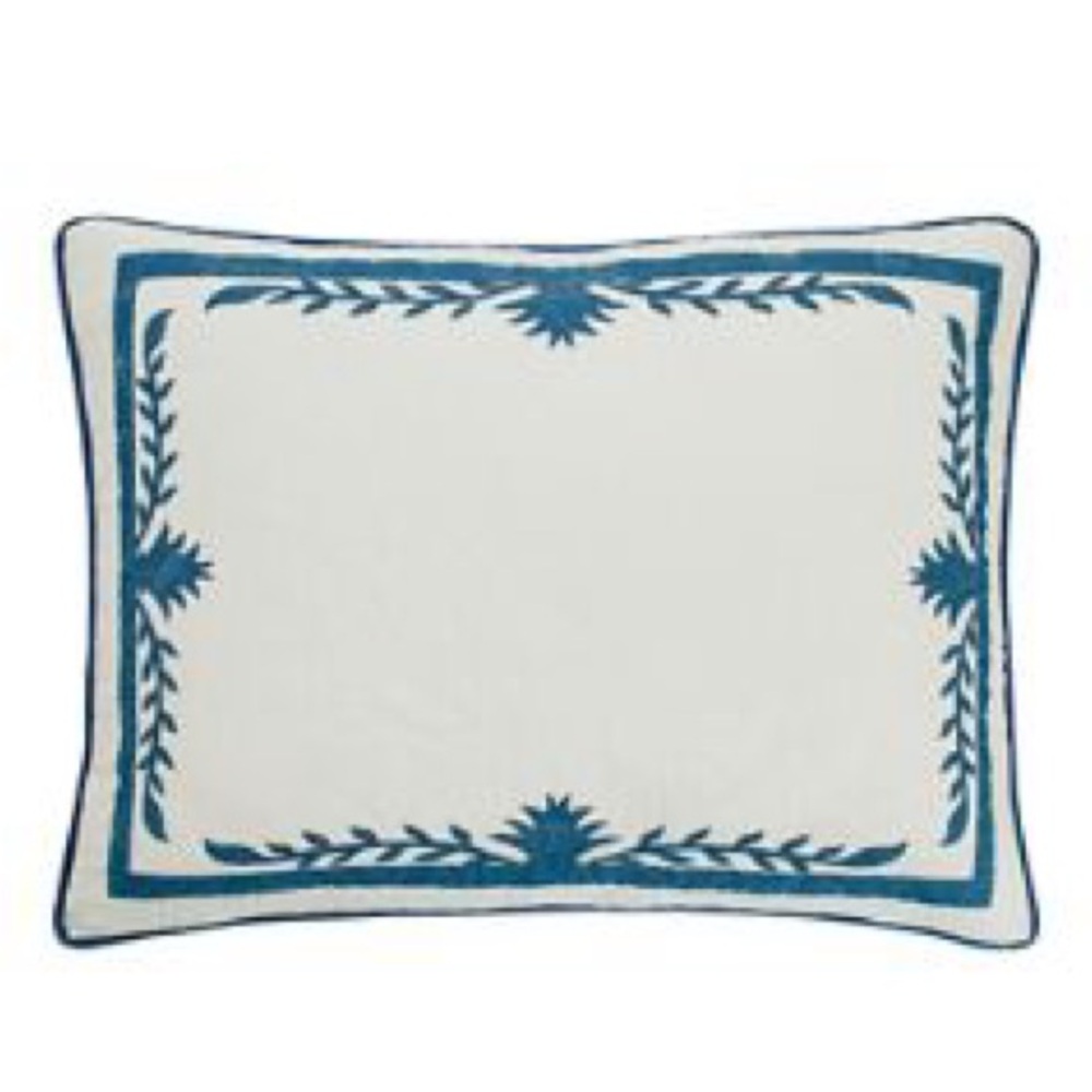 Tommy Bahama-Aloha Pineapple-King Sham Set of 2 - NIP